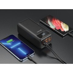 Sandberg Powerbank USB-C PD 130W 50000 - Ultra-High Capacity & Fast Charging Solution - Model 420-75